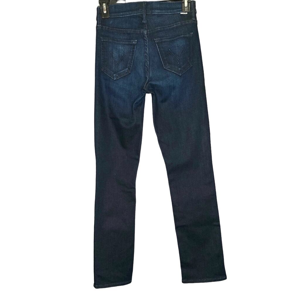 Mother Jeans: The Mid Rise Dazzler Ankle Blue Dark Wash Denim size 25 - Picture 7 of 15